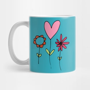 Cute Spring Floral Mug